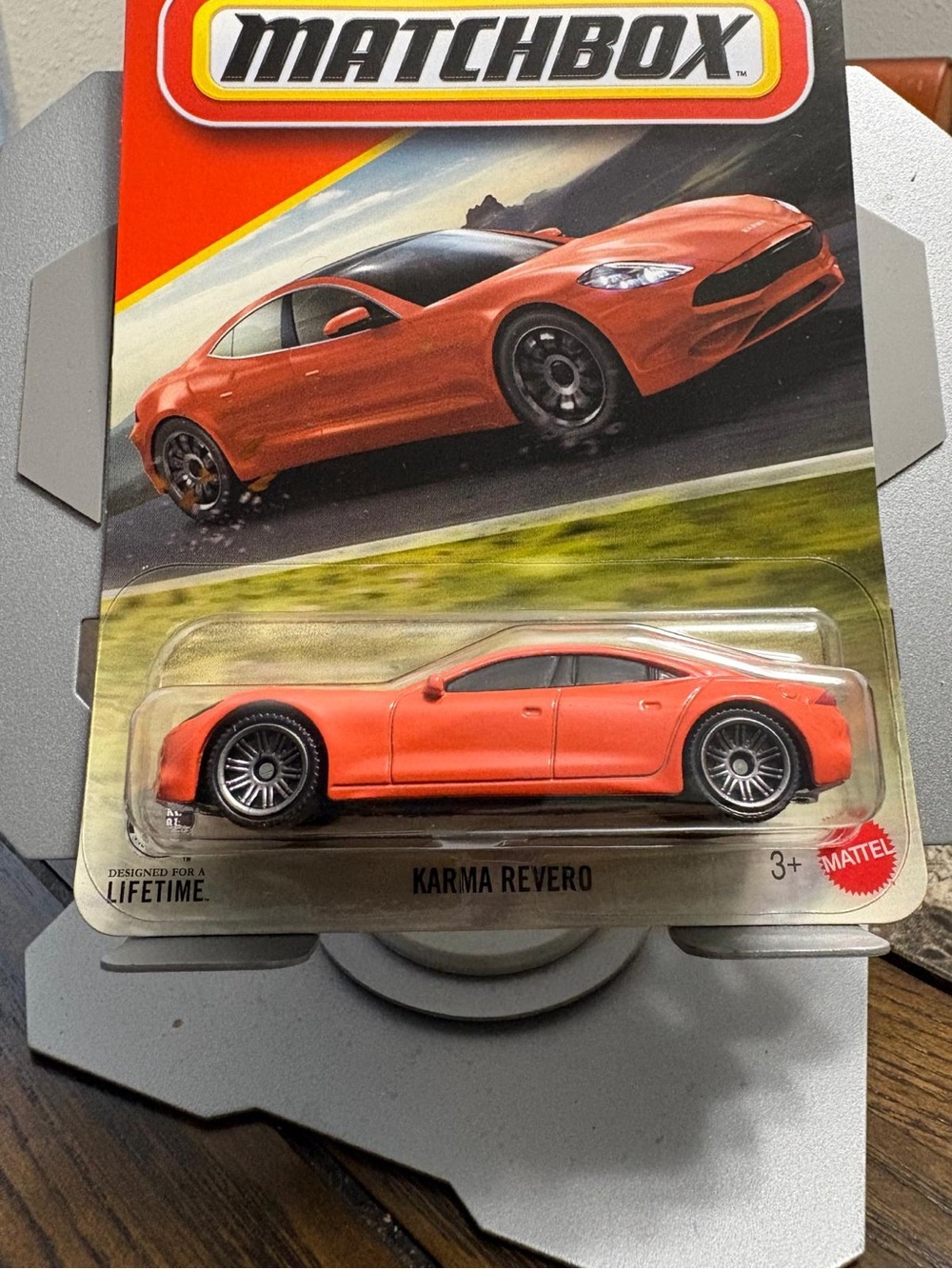 Matchbox Karma Revero Kids Toy Car - Vibrant Orange